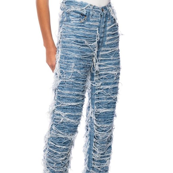 MIZ BOHO Super Distressed Jeans 11 - Picture 7 of 8